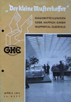 Happich "Der kleine Musterkoffer" Firmenmagazin 1953 (2689)